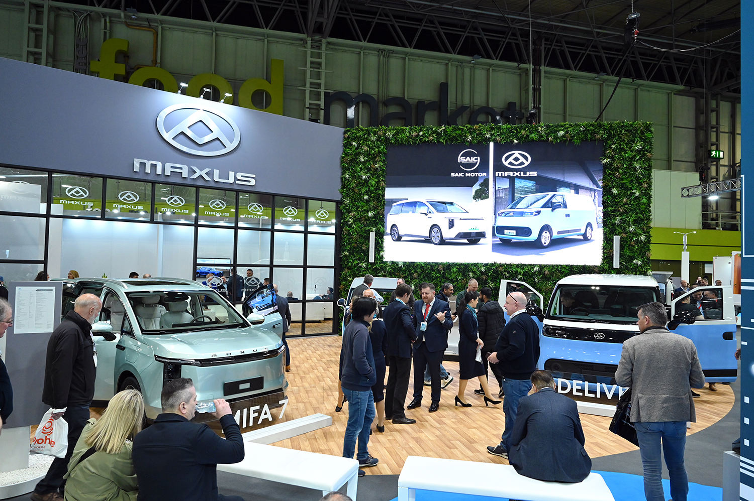 MAXUS DEBUTS TWO NEW EVs AT ELECTRIFYING 2024 CV SHOW MAXUS Electric Vehicles and Vans